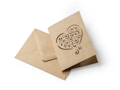 sada prani s obalkou kraft 5x obalka 7 x 10 cm 5x prani tmave bezova 5 ks original 10,3 Kč